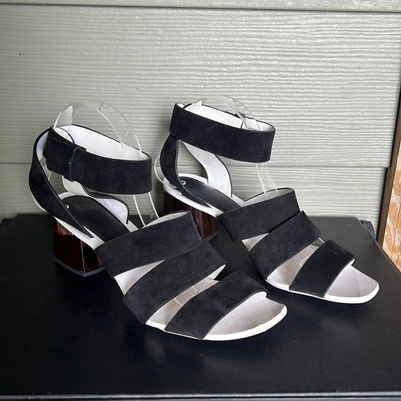 Proenza Schouler Suede Sandal with Copper Heel - Picture 6 of 13